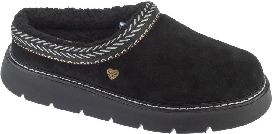Skechers BOBS Keepsakes Lite Fuzzy Dreams Vrouwen Zwart Pantoffels