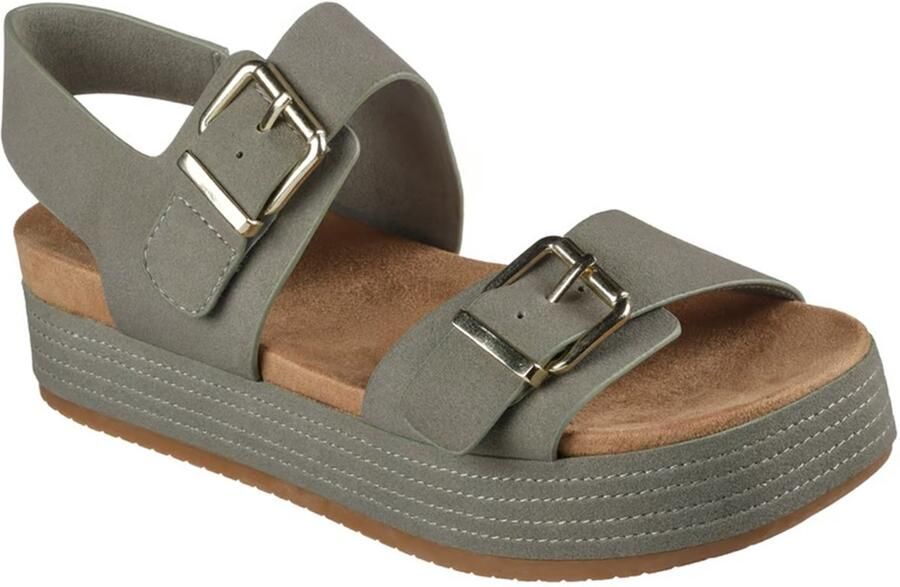 Skechers BOBS MISTY KISS DREAMY DRIFT 114073-OLV Female Multicolor