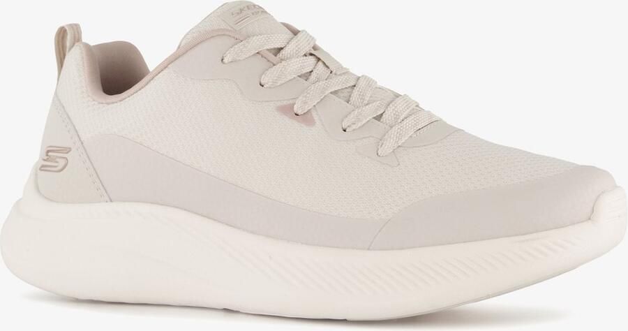 Skechers BOBS Moda Flex dames sneakers lichtbeige Extra comfort Memory Foam