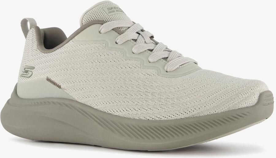 Skechers BOBS Moda Flex Mellow Dawn dames sneakers lichtgroen Extra comfort Memory Foam