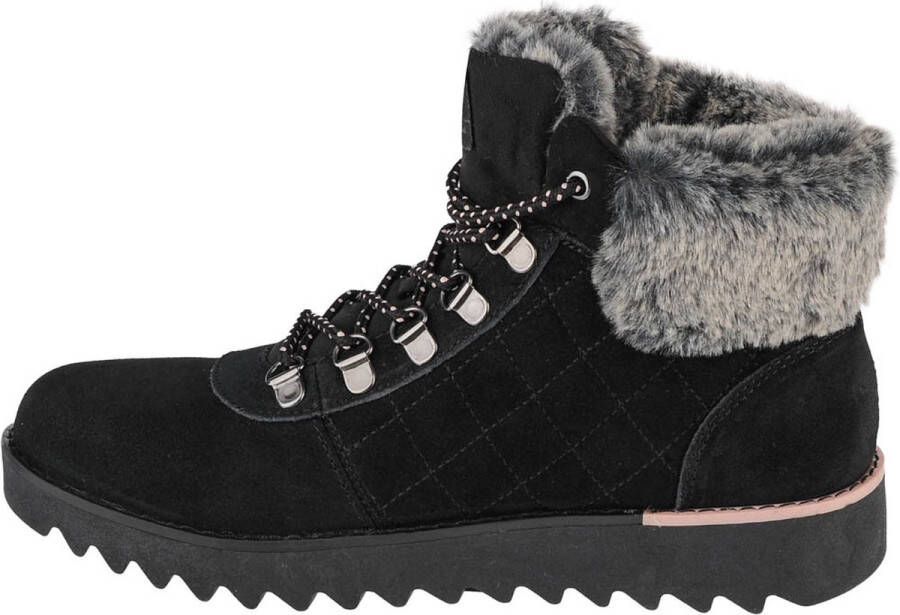 Skechers Bobs Mountain Kiss Frontier Frenzy 113431-BLK Vrouwen Zwart Laarzen