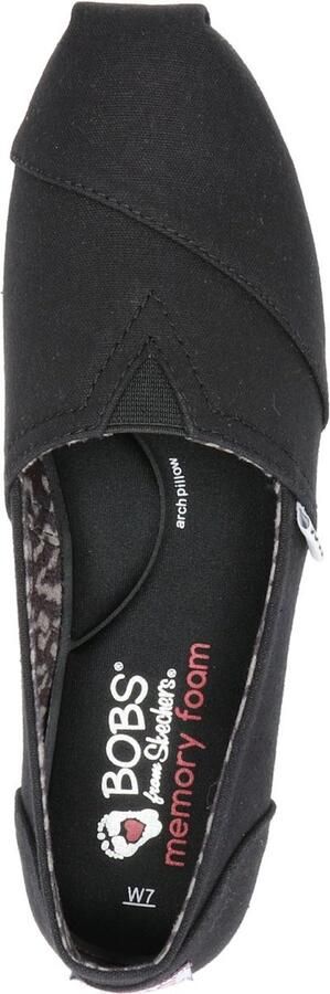 Skechers Bobs Plush Peace & Love Dames Espadrilles Black - Foto 12