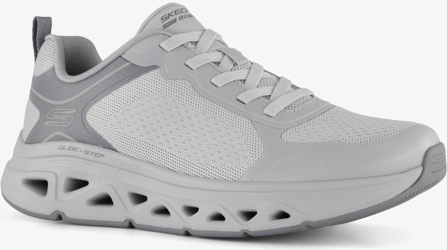 Skechers BOBS Sport Arc Waves Remix dames sneakers grijs Extra comfort Memory Foam
