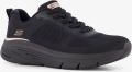 Skechers BOBS Sport Arch Fit Elev8 dames sneakers zwart Uitneembare zool - Zwart
