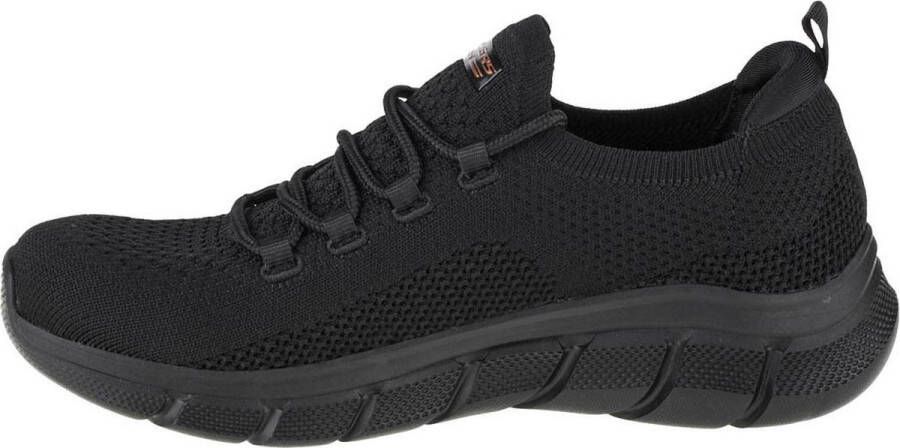 Bobs Skechers Sport B Flex-Color Connect 117121-BBK Vrouwen Zwart sneakers
