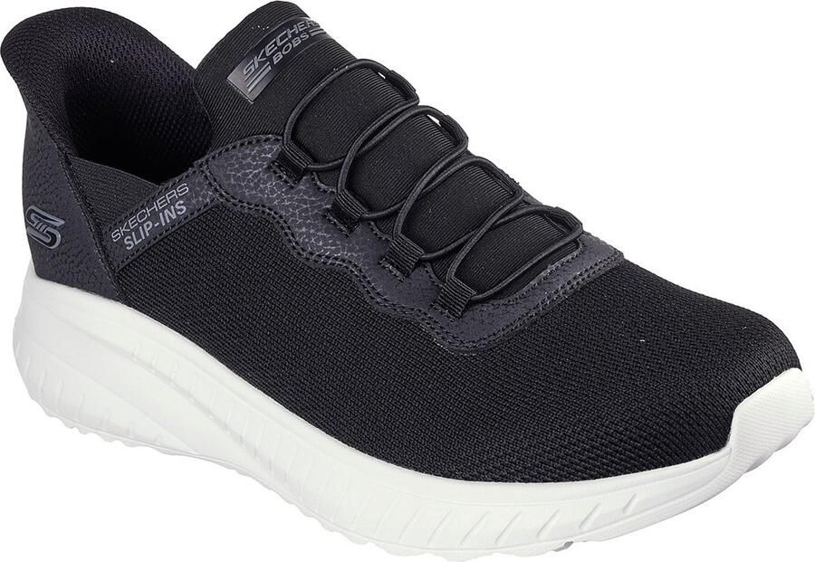 Skechers BOBS Sport Squad Chaos Daily Hype Heren Sneaker Vegan 118300 BLK zwart
