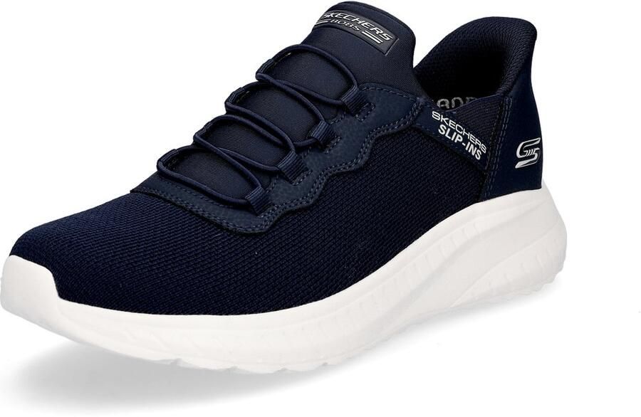 Skechers Slip-Ins: BOBS Sport Squad Chaos 118300-NVY Mannen Marineblauw Sneakers