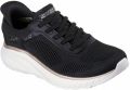 Skechers Bobs sqaud Chaos CURRENT MUSE sportschoenen voor dames 117497 BKGD - Zwart