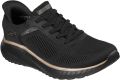 Skechers Bobs sqaud Chaos CURRENT MUSE sportschoenen voor dames Black Rose Gold - Zwart