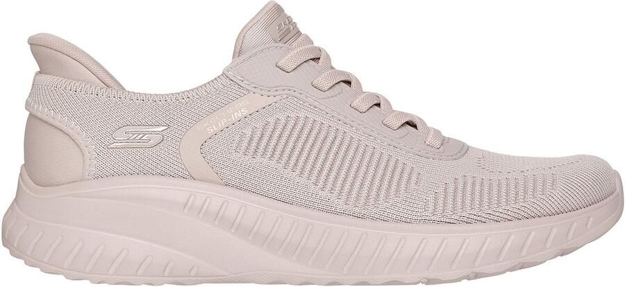 Skechers Slip-on sneakers BOBS SQUAD CHAOS-CURRENT MUSE Vrijetijdsschoen geschikt voor machinewas