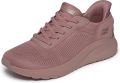 Skechers Slip-on sneakers BOBS SQUAD CHAOS-CURRENT MUSE Vrijetijdsschoen geschikt voor machinewas - Roze
