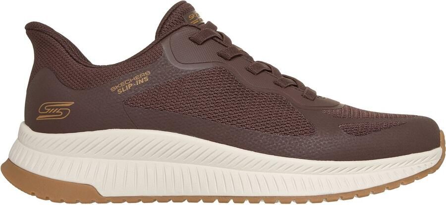 Skechers BOBS SQUAD 4 Heren Instappers Chocolate
