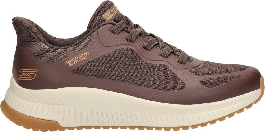Skechers BOBS SQUAD 4 Heren Instappers Chocolate
