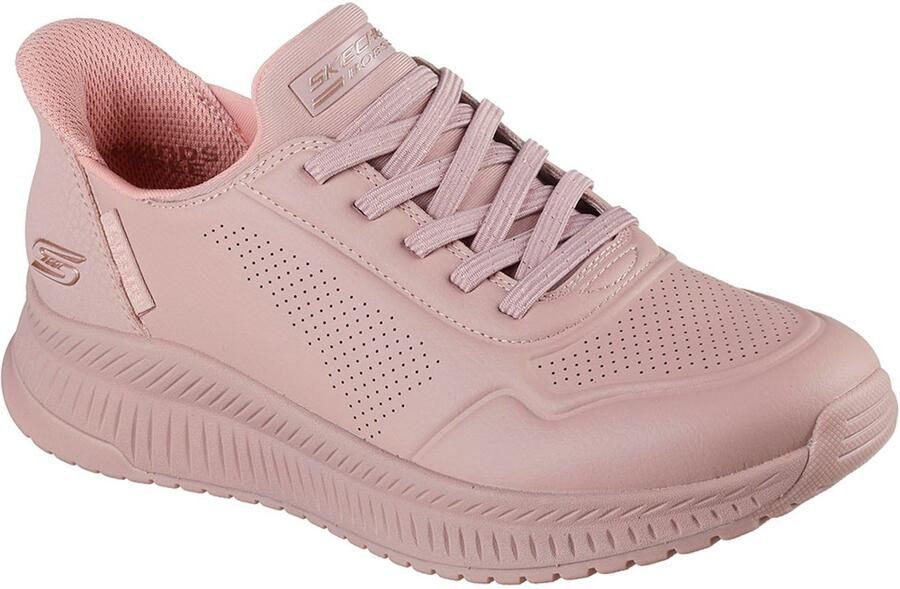 Skechers Slip-on sneakers BOBS SQUAD 4 Slipper vrijetijdsschoen met Slip-ins om in te stappen
