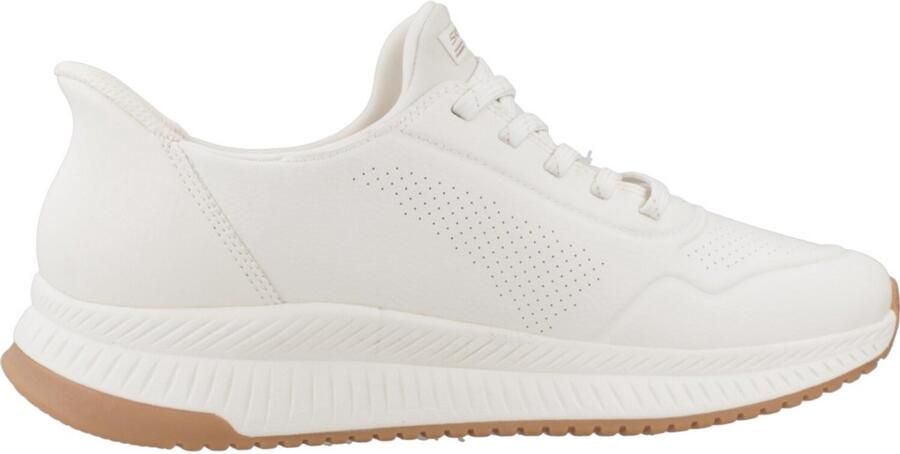 Skechers Slip-on sneakers BOBS SQUAD 4 Slipper vrijetijdsschoen met Slip-ins om in te stappen