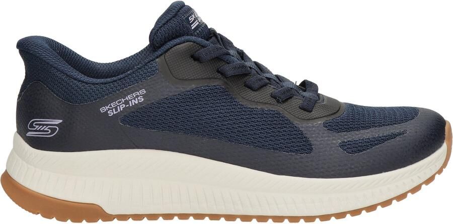 Skechers Slip-on sneakers BOBS SQUAD 4 Slippers vrijetijdsschoen lage schoen met memory foam