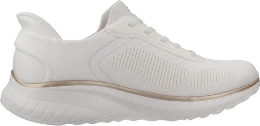 Skechers Bobs Squad Chaos Current Muse Schoenen Wit Vrouw