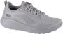 Skechers Bobs Squad Chaos Face Off Vrouwen Grijs Sneakers - Thumbnail 1