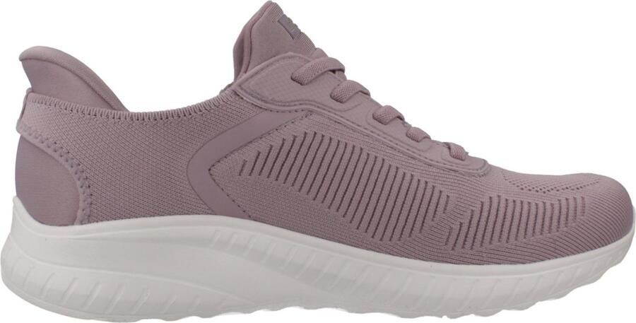 Skechers BOBS Squad Chaos Stijlvol en Comfortabel Lila Sneakers voor Vrouwen