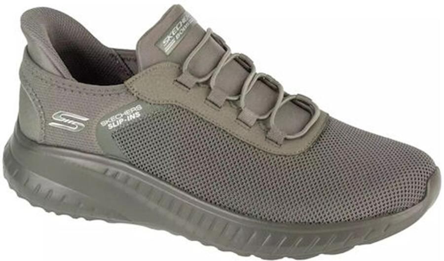 Skechers BOBS SQUAD CHAOS TOUGH WALK 118303-OLV Male Green BOBS SQUAD CHAOS TOUGH WALK Herensneakers voor volwassenen in unieke multikleur ideaal voor sportieve gelegenheden. Modelnummer: 118303-OLV_4 - Foto 2