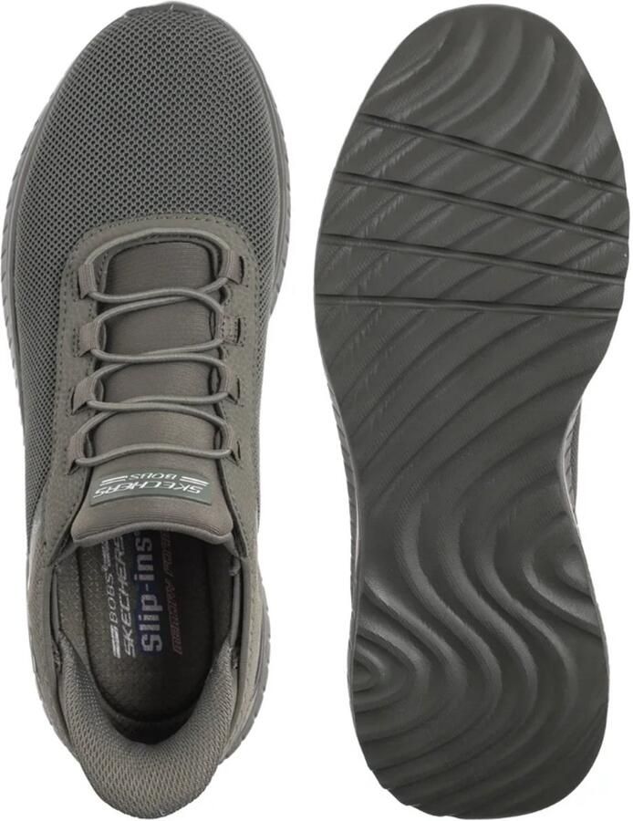 Skechers BOBS SQUAD CHAOS TOUGH WALK Herensneakers voor volwassenen in unieke multikleur ideaal voor sportieve gelegenheden. Modelnummer: 118303-OLV_4