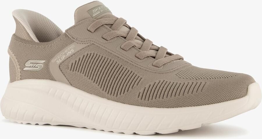 Skechers Bobs Squad heren sneakers beige Extra comfort Memory Foam - Foto 2