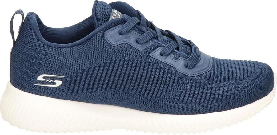 Skechers Sneakers BOBS SQUAD TOUGH TALK Veterschoen vrijetijdsschoen trainingsschoen in brei-look - Foto 3