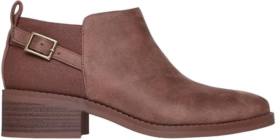Skechers BOBS WANDER LUXE 114255-BRN enkellaarsjes dames bruin