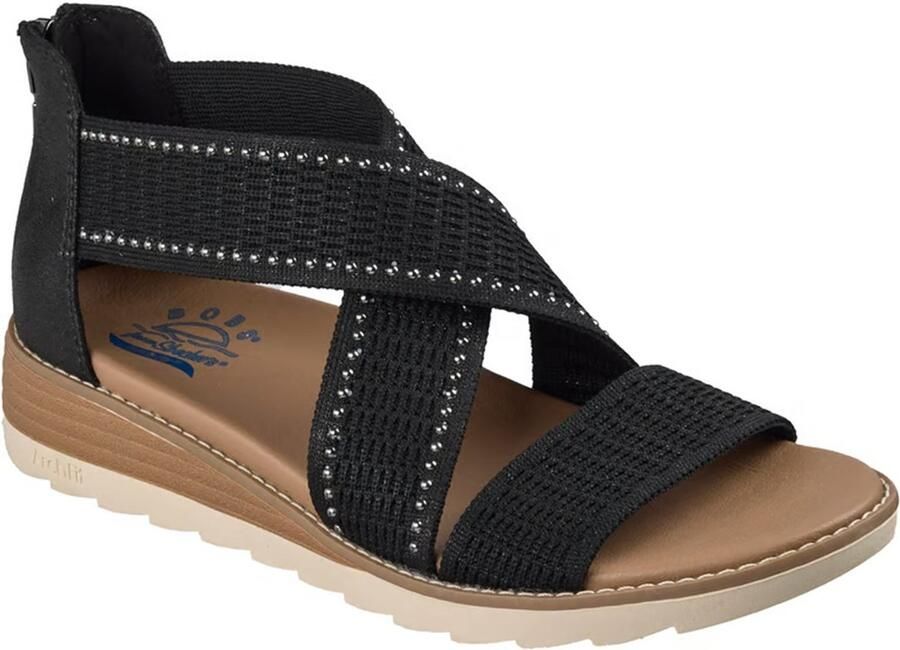 Skechers BOB'S WOMENS 113894-BLK Female Multicolor