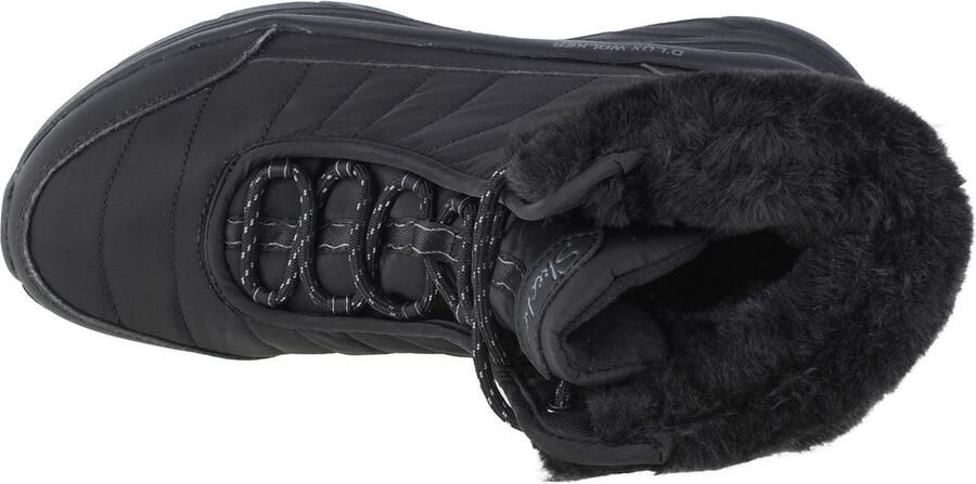 Skechers D'Lux Walker Winter Solstice 167388-BBK Vrouwen Zwart Laarzen Sneeuw laarzen - Foto 3