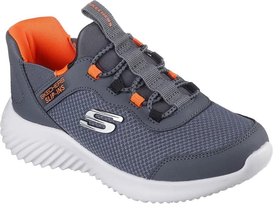 Skechers Bounder Brisk Burst Schoenen Grijs 1 2 Jongens