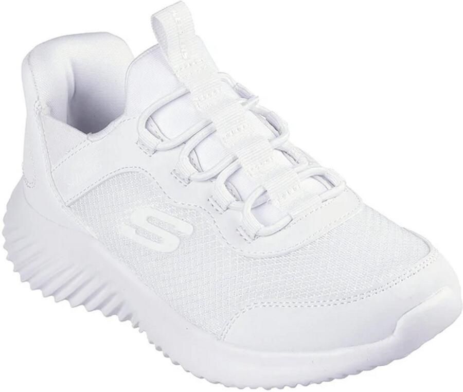Skechers Bounder Brisk-Burst Sneakers Wit 403822L
