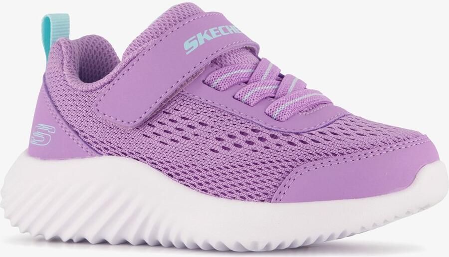 Skechers Bounder meisjes sneakers paars
