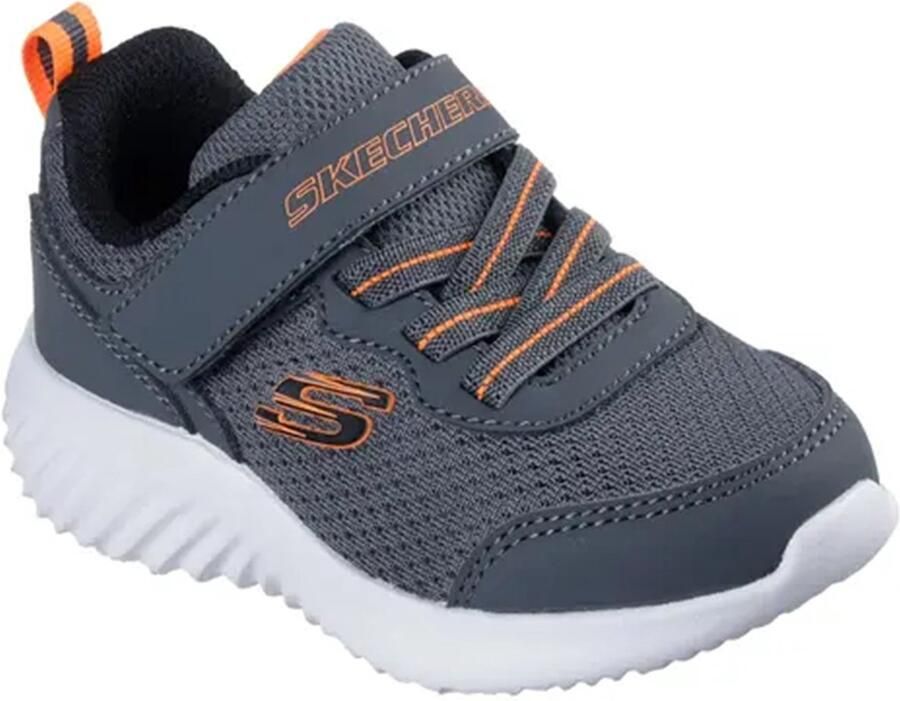 Skechers BOUNDER TECHROX 403906N-CHAR Unisex Multicolor Bounder Techrox kindersneakers unisex multicolor lichtgewicht en dempend flexibel en ade d (403906N-CHAR)