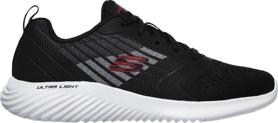 Skechers Bounder Verkona Heren Sneakers Zwart