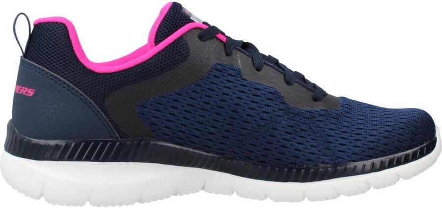 Skechers Sneakers BOUNTIFUL QUICK PATH Vrijetijdsschoen lage schoen veterschoen met gewatteerde binnenzool - Foto 3