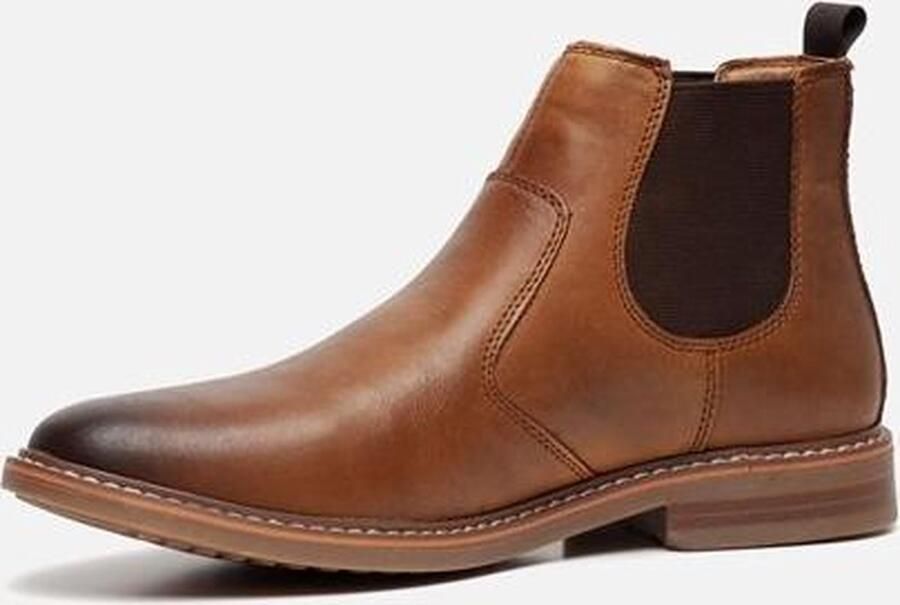 Skechers Street Dress Collection heren chelsea boot Bruin - Foto 3