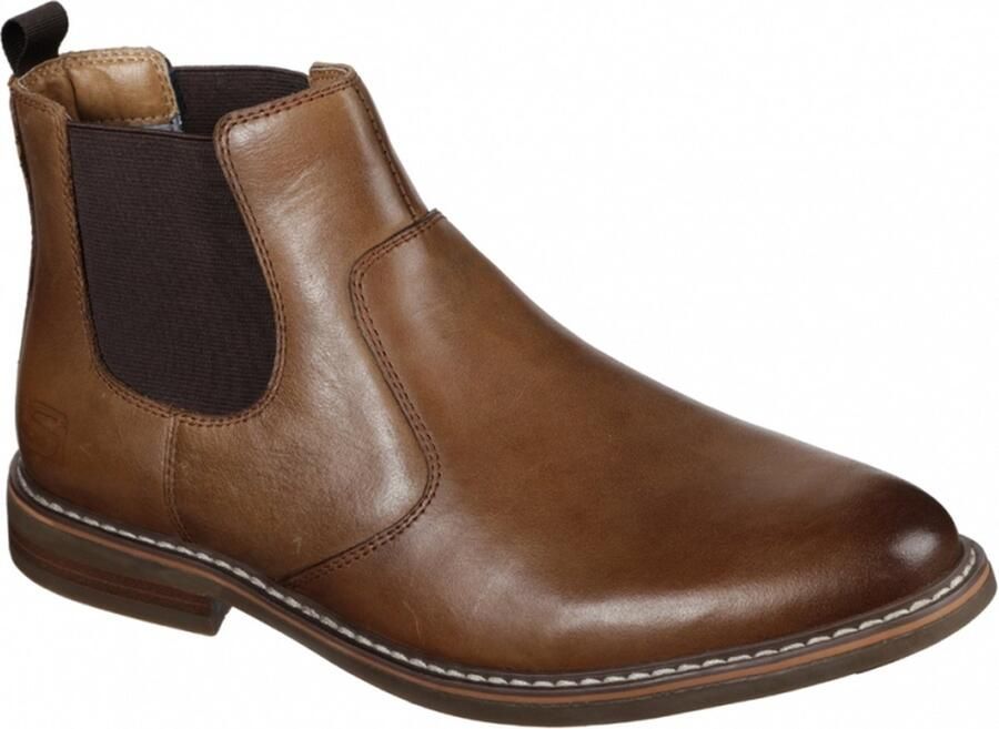 Skechers Street Dress Collection heren chelsea boot Bruin - Foto 2