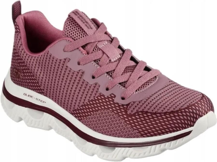 Skechers BURG ARC WAVES 117173-BURG Female Red BURG Arc Waves Dames Sneakers Rood