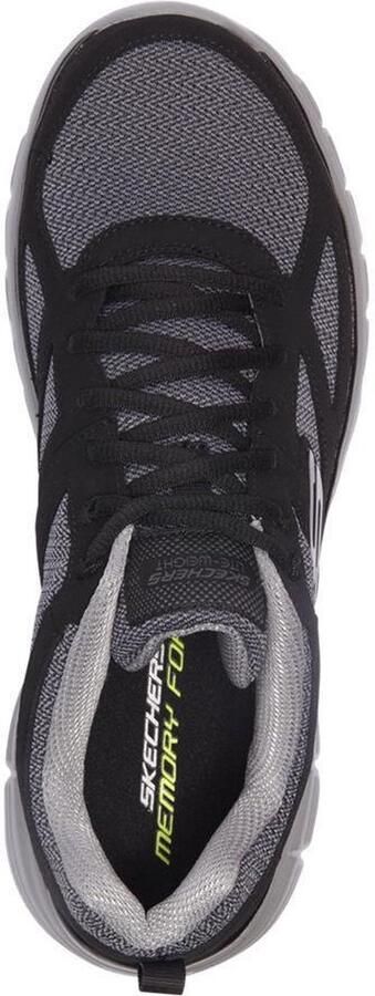 Skechers Burns-Agoura heren sneakers grijs Extra comfort Memory Foam - Foto 7