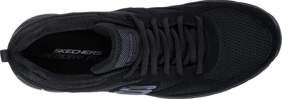 Skechers Burns-Agoura heren sneakers zwart Extra comfort Memory Foam - Foto 6