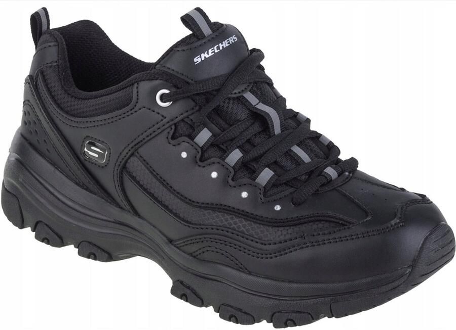 Skechers Buty Damskie Sneakersy Iconi Unabashed czarne stylowe