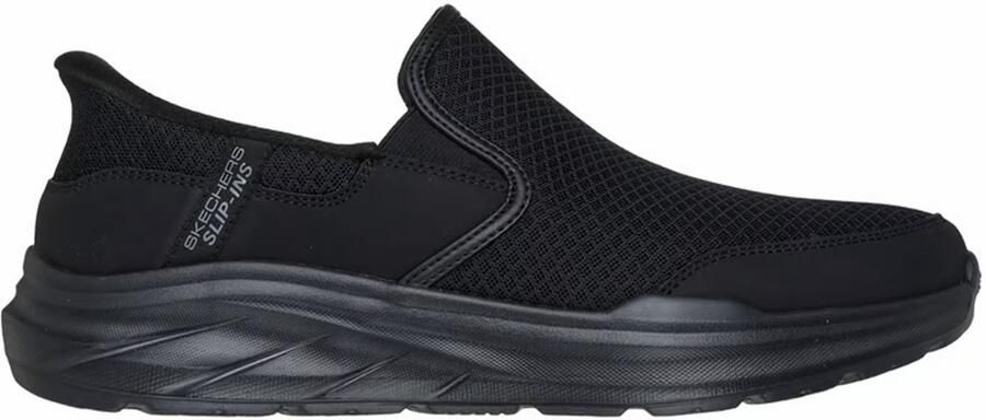 Skechers Buty Męskie EQUALIZER 6.0 STOAVER 233103-BBK Czarne sneakers heren zwart