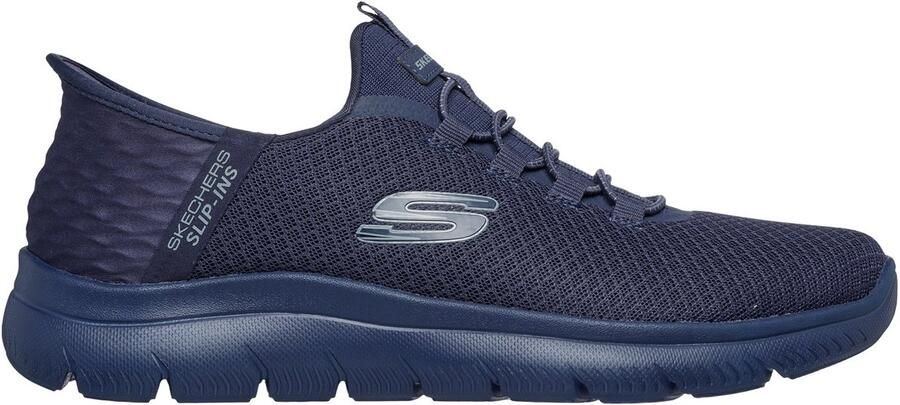 Skechers Buty Męskie SUMMITS HIGH RANGE 232457-DKNV Granatowe sneakers heren blauw