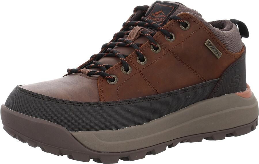 Skechers Cambert Waterproof Bruine Schoen