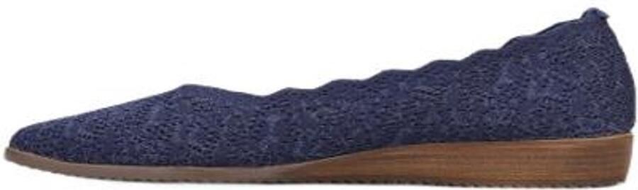 Skechers Damesmode Ballerina Cleo Sawdust Multicolor