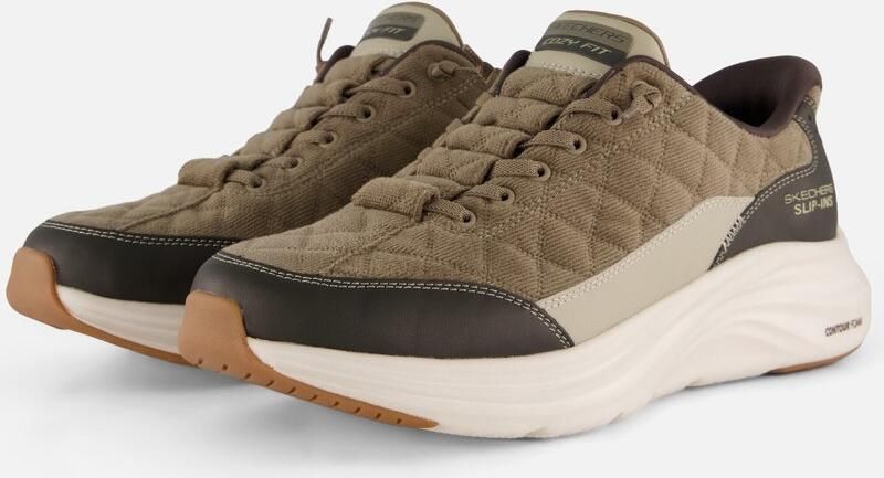 Skechers CONTOUR FOAM-CORDELUX Heren Instappers Olive