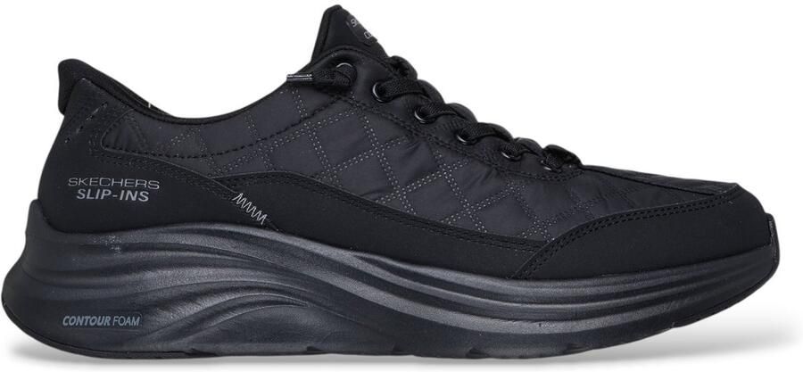 Skechers Heren Cozy Fit Slip-ins Sneakers Contour Foam 232619 BBK Black