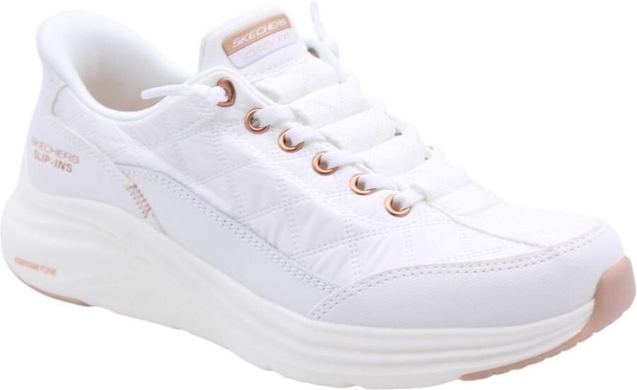 Skechers CONTOUR FOAM GOLDEN HOUR Dames Instappers Wit - Foto 6