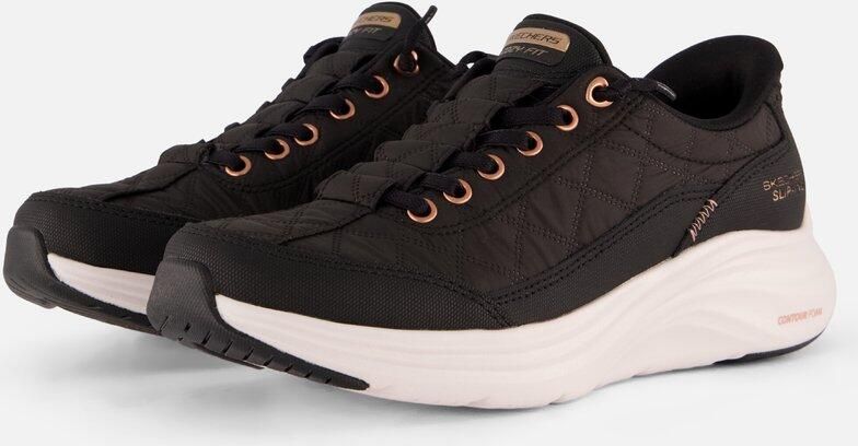 Skechers CONTOUR FOAM GOLDEN HOUR Dames Instappers Zwart - Foto 2